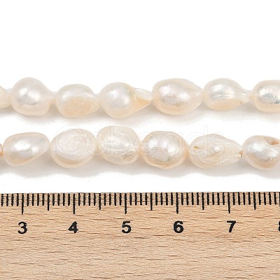 Natural Cultured Freshwater Pearl Beads Strands PEAR-P064-20J-01A-1