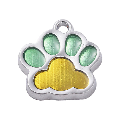 Alloy Enamel Pendants ENAM-TAC0001-06B-1