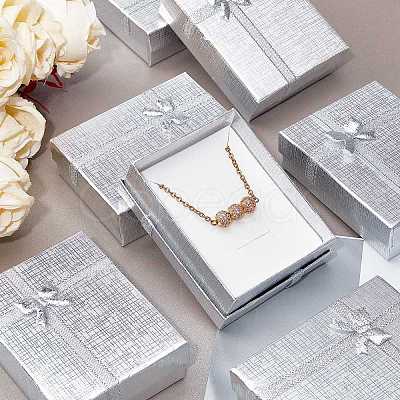 Valentines Day Gifts Packages Cardboard Pendant Necklaces Boxes CBOX-R013-9x7cm-3-1