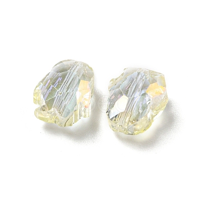 Electroplate Glass Beads EGLA-A041-01-FR02-1