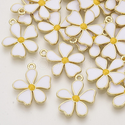 Alloy Enamel Pendants X-ENAM-N051-09A-1