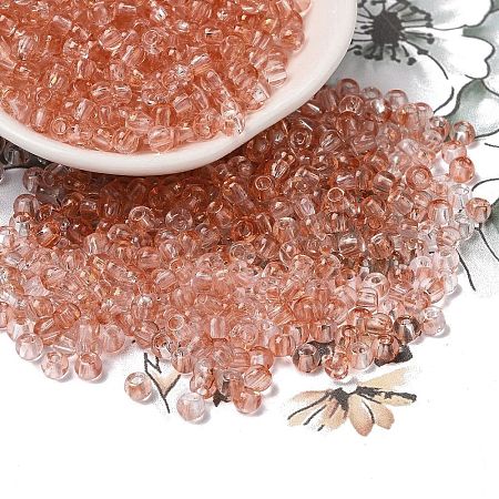 Transparent Colours Glass Round Beads SEED-F006-05A-03-1