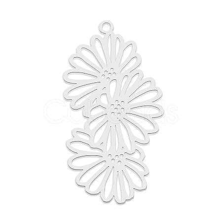Non-Tarnish 201 Stainless Steel Pendants STAS-S105-LA757-1-1