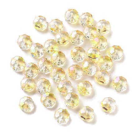 Electroplate Glass Beads EGLA-A043-03-HP01-1