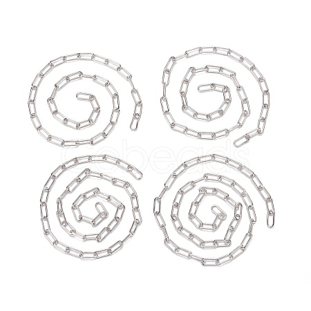 Unwelded Iron Paperclip Chains CH-FS0001-01P-1