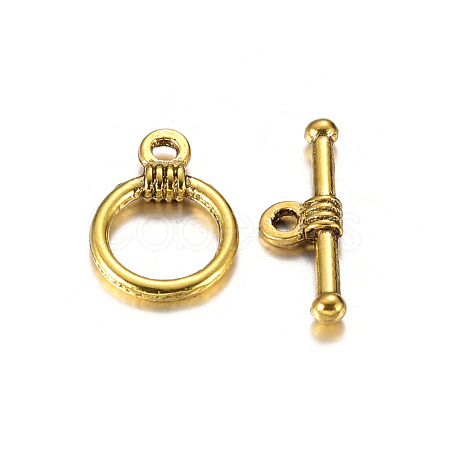 Tibetan Style Toggle Clasps GLF1184Y-NF-1