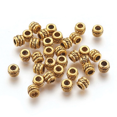 Tibetan Style Alloy Spacer Beads LS-GLF0447Y-1