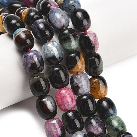 Natural Agate Beads Strands GG-L001-J01-01A-1