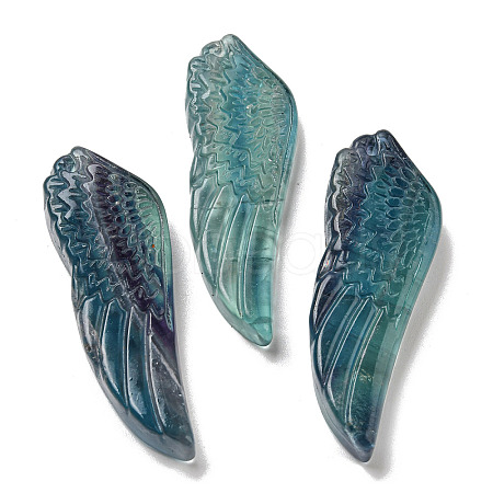 Natural Fluorite Pendants G-M417-05A-1