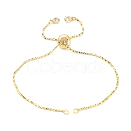 Rack Plating Brass Chain Bracelet Making KK-A142-017G-1