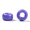 Opaque Acrylic Beads, Rondelle, Medium Slate Blue, 7x4mm, Hole: 3mm, about 4545pcs/500g