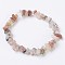 Natural Rutilated Quartz Stretch Bracelets, Nuggets, 2-1/8 inch(5.5cm)