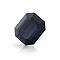 Preciosa&reg MAXIMA Crystal Fancy Stones, Czech Crystal, 435 34 222 Octagon, Dura Foiling, 30280 Dark Indigo, 10x8mm