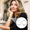 925 Sterling Silver Spring Gate Ringsed FIND-PH0021-77B-6