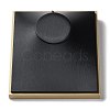 Wood Coverd with PU Leather Necklace Display Pedestals ODIS-C010-05-4