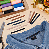 20Pcs 4 Colors PU Leather Bag Handles FIND-NB0006-62-4