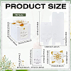 Paper Folding Paper Candy Packing Tote Boxes CON-WH0110-299B-2