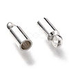 Brass Cord Ends KK-H759-40B-S-3