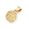 Brass Charms KK-H296-01D-G-2