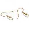 304 Stainless Steel Earring Hooks STAS-S111-003G-3
