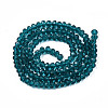 Glass Beads Strands EGLA-A034-T4mm-D27-2