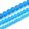Transparent Glass Beads Strands GLAA-T032-T6mm-MD06-4
