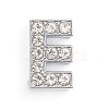 Alloy Slide Charms ALRI-WH0005-09E-P-1