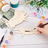 Unfinished Wooden Pieces WOOD-WH0002-32D-3