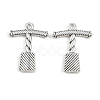 Tibetan Style Alloy Pendants TIBE-B003-16AS-1