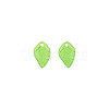 Transparent Acrylic Charms TACR-T012-04-3