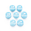 Handmade Polymer Clay Beads CLAY-T019-11D-2