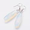 Opalite Dangle Earrings EJEW-G218-A05-2