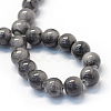 Baking Paint Glass Round Bead Strands DGLA-Q019-8mm-66-2