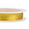 Round Copper Jewelry Wire CWIR-Q006-0.4mm-G-4