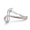 Rack Plating Brass Micro Pave Cubic Zirconia Ice Pick Pinch Bails KK-B056-01P-3