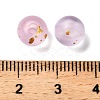 Frosted Transparent Acrylic Beads X1-OACR-F013-13J-3