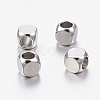 Tarnish Resistant 304 Stainless Steel Beads STAS-H426-02-3MM-2