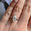 Brass Pave Cubic Zirconia Finger Rings FS-WG1A7FF-03-2