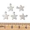 Tarnish Resistant 304 Stainless Steel Charms STAS-G190-27P-A-4