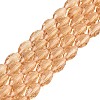 Transparent Glass Beads Strands GLAA-N071-01A-A07-1