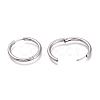 Tarnish Resistant 201 Stainless Steel Huggie Hoop Earrings EJEW-O095-05-13-3