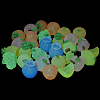 30Pcs 10 Styles Luminous Resin Cabochons CRES-SC0003-18-7