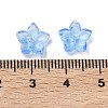 Dyed & Heated Glass Bead Caps X-GLAA-Z019-02N-3