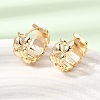 Brass Hoop Earrings for Women KK-CBACA55-13G-1