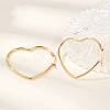 201 Stainless Steel Hoop Earrings EJEW-A052-12A-1