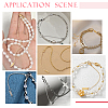 12Pcs 6 Style Brass & 304 Stainless Steel Cable Chains Extender FIND-DC0001-89-6