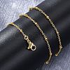 Brass Satellite Chains Necklaces for Women NJEW-D302-61G-4