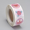 Self-Adhesive Kraft Paper Gift Tag Stickers DIY-G013-A21-1