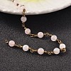 Round Natural Gemstone Handmade Beaded Chains AJEW-JB00185-2