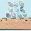 155Pcs 10 Style Transparent Crackle Glass Beads GLAA-FS0001-47-5